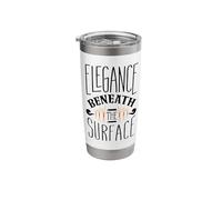 Beneath The Surface Synchronized Swimming Synchro Swimmer Stainless Steel Insulated Tumbler