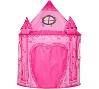 Benebomo Pink Play tent girl,Kids tents Princess Castle, kids play houses for garden,children's tent,Children play castle,tent for kids indoor,with a carrying bag