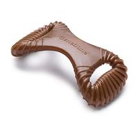 Benebone Dental Dog Chew Toy for Aggressive Chewers, Real Peanut, Large