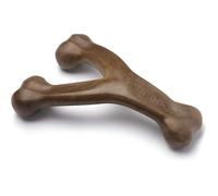 Benebone Indestructible Wishbone Dog Chew Toy for Aggressive Chewers, Long Lasting Tough Boredom Breaker for Dogs, Real Bacon Flavour, For Giant Dog Breeds, Made in the USA.