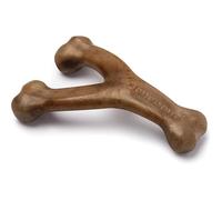 Benebone Wishbone Dog Chew Toy for Aggressive Chewers, Long Lasting Tough Boredom Breaker for Dogs, REAL Bacon Flavour, Medium, Made in the USA