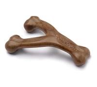 Benebone Indestructible Wishbone Dog Chew Toy for Aggressive Chewers, Long Lasting Tough Boredom Breaker for Dogs, Real Bacon Flavour, For Small Dogs, Made in the USA.