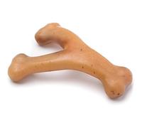 Benebone Wishbone Dog Chew Toy for Aggressive Chewers, Long Lasting Tough Boredom Breaker for Dogs, REAL Chicken Flavour, For Small Dogs, Made in the USA