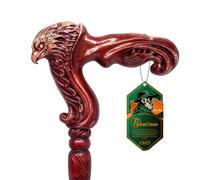 BeneCane Handmade Wooden Walking Stick for Men and Women, Detachable Eagle Handle Walking Stick, Fashionable Unisex Stick with Ergonomic and Comfort Grip Handle