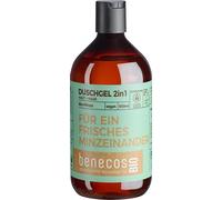Benecos 2in1 Shower Gel with Organic Mint 500 ml
