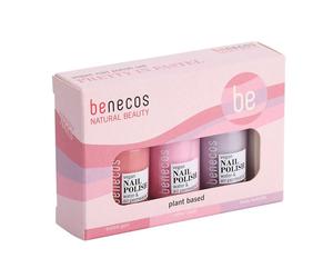 benecos Happy Nails Pretty Pastel Nail Gift Set - 3 x 5ml
