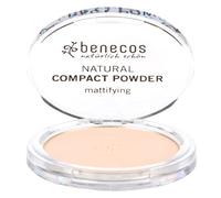 Benecos Natural Cosmetics - Compact Powder - Pressed - Matting - Vegan - Porcelain - 9g