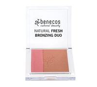 Benecos Natural Cosmetics - Fresh Bronzing Duo - Pressed - 2in1 Bronzer - vegan - ibiza nights - 8g