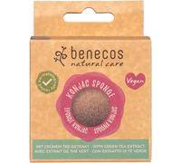 Benecos Natural Cosmetics - Konjac Sponge - Green Tea - 100% Biodegradable