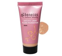 Benecos Natural Cosmetics - Light Fluid Foundation - Liquid - Matting - Vegan - Dune - 30 ml