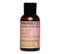 Benecos Organic Mini Shower Gel "Du bist meine Pampel-Muse - Organic | Certified natural cosmetics - vegan - gentle cleaning and care - 50 ml