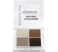 benecos Natural Quattro Eye Shadow - Coffee & Cream