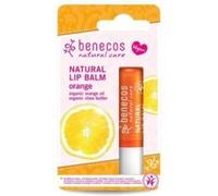 benecos - natural beauty Benecos - Natural Cosmetics - Lip Balm - Orange - Vegan, 4.8 g (Pack of 1)