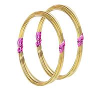 BENECREAT 0.2mm x 0.6mm Brass Bezel Craft Wire (12m / 39ft Roll) - 34 Gauge Dead Soft Bendable Wire for Jewellery Making & Gem Wrapping
