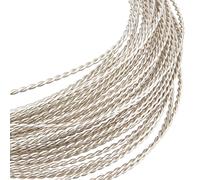BENECREAT 0.8mm Jewelry Wire, 7m Silver White Craft Wire - White Copper for Ornaments & Jewelry Craft