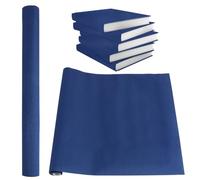 BENECREAT 120x40cm Dark Blue Book Binding Cloth, Nylon Rectangle Cover Fabric for Scrapbooking Album DIY Crafts