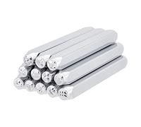 BENECREAT 12pcs 3mm Metal Stamp Punch, Constellations Theme Design Carving Embossing Stamp for Metal Jewelry, Leather and Wood Printing