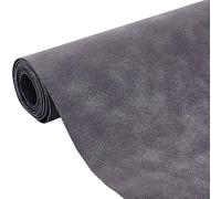 BENECREAT 150x35cm, PU Sheets Gray Frosted Faux Roll Soft Faux ette Fabric for Handicraft DIY, Photography Background Decorations