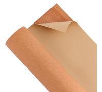 BENECREAT 150x40.5cm/ 59x15.9inch Leather Stiffener Roll, Dark Orange Bag Stiffener, Self-adhesive PVC Leather Roll for Leather Bag Liner, Craft DIY, 0.6mm Thick