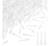 BENECREAT 2000Pcs 200 uL Pipette Tips, Universal Plastic Pipettor Tips, Dropper Accessories for Most Popular Pipettes, Laboratory Work, Industrial Applications, White