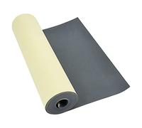 BENECREAT 200x30cm 5mm Thick Self-Adhesive EVA Foam Roll Gray Foam Sheets for Furniture Protecting, Gap Filling, Costumes and Other Craft Project
