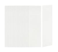BENECREAT 20Pcs Blotting Paper, 4 * 1inch White Ink Blotter Refill Sheets for Removing Ink From The Surface Of Writing Paper