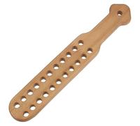 BENECREAT 22Holes Wooden Yarn Divider Weaving Separator, Knitting Yarn Organizer, 24.3x4x1.2cm Crochet Tender for Multiple Colors Knitting and Crocheting On The Go