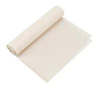 BENECREAT 25 Count Cross Stitch Fabric, 29.5x19.7 Inch/75x50cm Antique White Linen Fabric for Embroidery DIY Crafts Home Decoration
