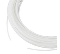 BENECREAT 25m/27.3 Yards PE Plastic Modeling Strip, 3mm White Plastic Welt Cord Piping for Crochet, Knitting, Weaving or Trim in Garments, Cushions