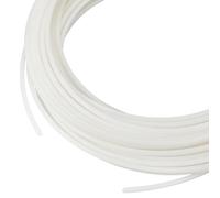 BENECREAT 25m/27.3 Yards PE Plastic Modeling Strip, 4mm White Plastic Welt Cord Piping for Crochet, Knitting, Weaving or Trim in Garments, Cushions