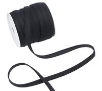 BENECREAT 26m Black Underwire Replacement Bra Cover, 10mm Bone Casing Boning Cover for Corsets, Lingerie, Hats, Bridal Gowns, Evening Gowns, Sewing Accessories and DIY Bra Supplies