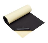 BENECREAT 2m Adhesive Foam Roll, 40cm Black EVA Foam Pads Insulation Soundproof Mat Padding for Halloween Cosplay, Furniture Protection, Scrapbooking, DIY Art, 2mm Thick