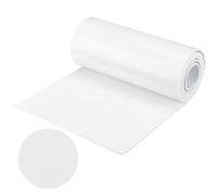 BENECREAT 2mx30cm White Self Adhesive EVA Foam Roll, 4mm Thick Waterproof Foam Rubber Sheet for Furniture Protecting, Gap Filling, Costumes and Other Craft Project