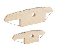 BENECREAT 2Pcs 2 Styles Pottery Tools Wire Bevel Cutter, Cutting Clay Trimming Tool, Angle Cutting Clay Tool for Pottery, Ceramics and Sculpting