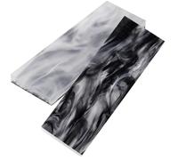 BENECREAT 2Pcs Marble Pattern Knife Handle Scale Slabs Grips, Acrylic Knives Handle Custom DIY Material Tool for Knife Making Blank Blades, 4.74x1.57x0.33 Inch