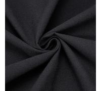 BENECREAT 2x1.5m/79x59 Inch Black Cotton Canvas Fabric, 10oz Natural Cotton Duck Canvas Fabric for Painting, Sewing, Crafts, Embroidery, Handmade Home Decor