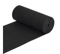 BENECREAT 3.3 Yard/3m 150mm Wide Flat Elastic Band Black Heavy Stretch Knit for Garment Sewing Project