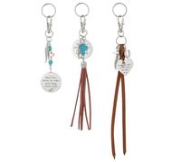 BENECREAT 3 Pcs Bless This Horse & Rider And Keep Them Saddle Charm, 3 Style Horse Saddle and Bridle Charm Clip, Saddle Riding Charms for Horse Lovers Gifts