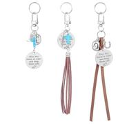 BENECREAT 3 Styles Saddle Accessory, Horse Jewelry Set, Mixed Shapes Design Riding Protection Charm with Swivel Clasps for Equestrian Enthusiasts