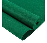 BENECREAT 300x40cm/118.1x15.7IN Felt Fabric Roll, Green, 0.9mm Thick | Craft Felt Fabric, Nonwoven Felt Roll, Christmas & Easy to Cut, For DIY Arts & Crafts, Patchwork Sewing Deocoration