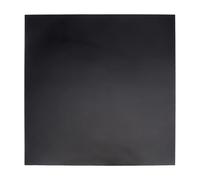 BENECREAT 30x30cm/11.8x11.8 Inch Black Silicone Rubber Sheets, 3mm Thick Double Sided lamination High Temperature Rsistant Silicone Mat for DIY Gaskets Material, Pads, Sealing, Cushion