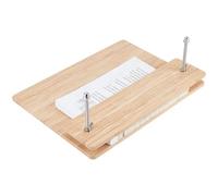 BENECREAT 38 x 28cm/15x11 Inch Bamboo Bookbinding Press, Portable Book Binding Book Press for Handmade Bookbinding & Flower Pressing
