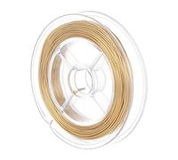 BENECREAT 39ft 20 Gauge Real 14K Gold Plated Copper Wire, Golden Copper Beading Wire for Bracelet Necklace Charm Beading Jewelry Making Findings