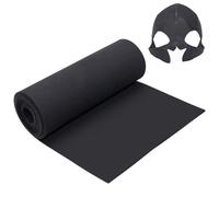 BENECREAT 3m/118 Inch Black EVA Foam Roll, 40cm/15.7 Inch Wide Craft Foam Roll for Cosplay Costume Making, Crafts DIY Projects, Foamie Crafts, 4mm Thick
