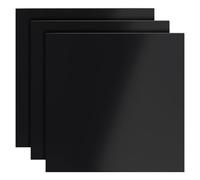 BENECREAT 3Pcs 12x12 Inch/ 30x30cm Silicone Mat, Double-Sided Non-Adhesive Craft Mat for Jewelry Casting, Epoxy Resin, Counter Protection and Heat Resistant Multipurpose Surface