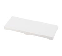 BENECREAT 4.4x11x0.7inch Soldering Board, Rectangle White Heat-resistant Quartz Board Soldering Mat for Jewelry Making and Repair Work Soldering