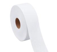 BENECREAT 49mm x 64m/1.9 Inch x 70 Yards Fusible Batting Tape, White Non-Woven Fusible Interfacing Tape for Art Quitting Batting Sewing