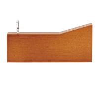 BENECREAT 5.1x2.3x0.6 inch Handmade Artist's Color Checker, Beechwood Painting Color Accessories Tool for Correct Mix of Oil/Acrylic Paint, Hole: 8mm