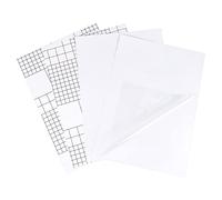 BENECREAT 50 Packs Self Adhesive Laminating Sheets A4, 21.4x30cm/8.4x11.8 Inch Clear & Durable Flexible & Rigidity Laminating Sheets for Certificates Photos Artwork Office Supplies