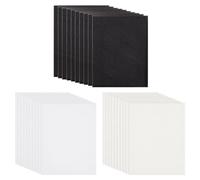 BENECREAT 50Pcs Flower Pressing Paper Kit, 10pcs Absorbent Paper, 10pcs Sponge, 30pcs Lining Blotter Paper for Flower Press Supplies, Crafters Dried Flower Leaf Plant Making